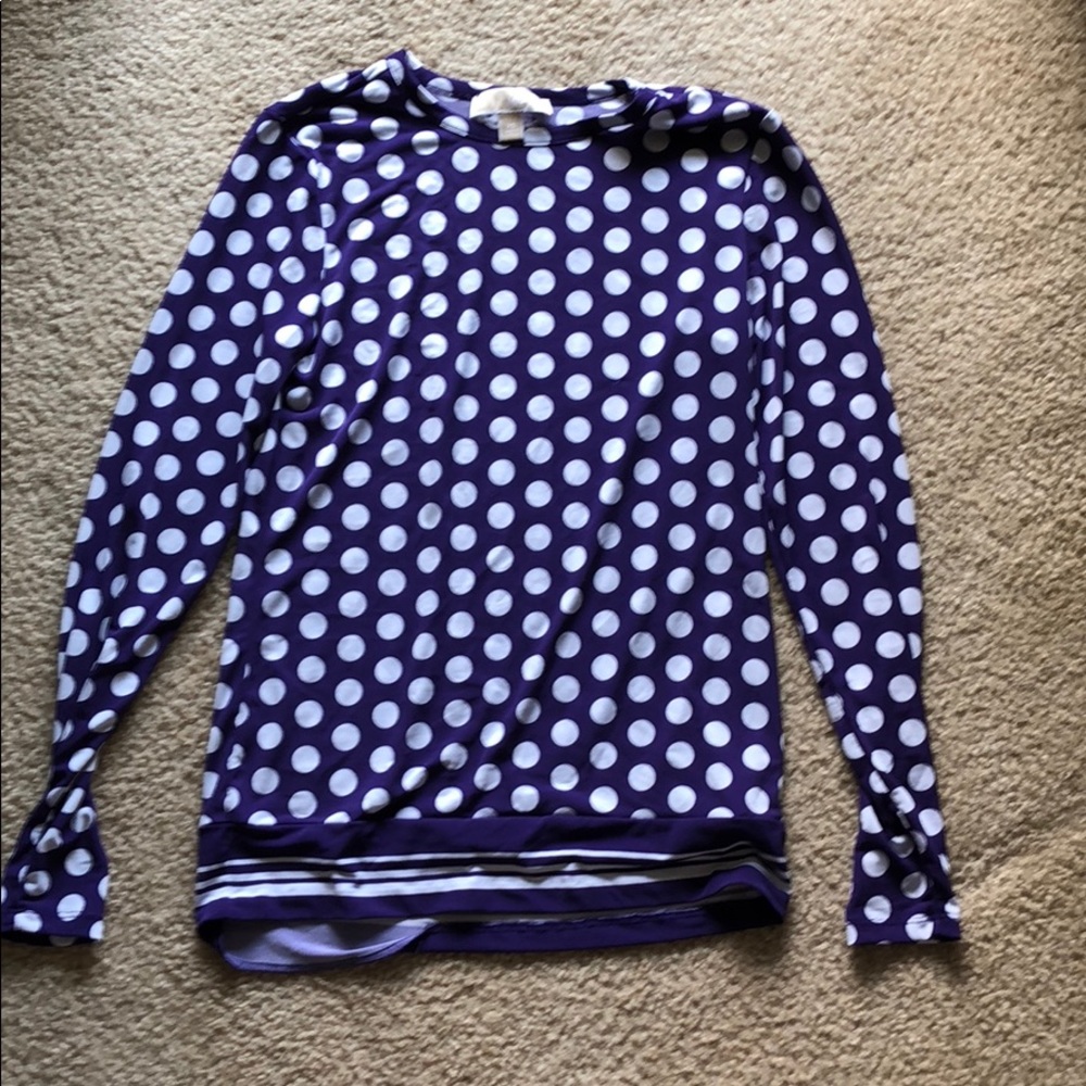Purple Michael kors top
